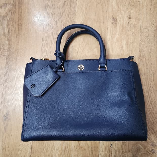 토리버치 러빈슨 스몰더블집 토트 크로스백