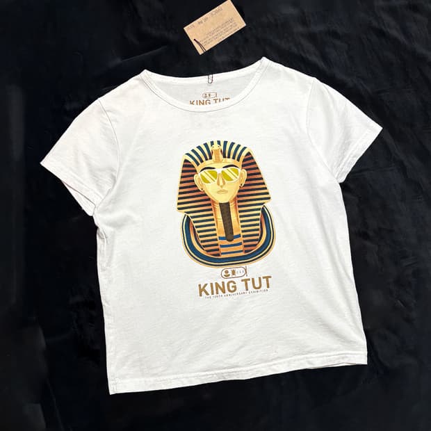 일본빈티지 King Tut 투탕카멘 100주년 티셔츠