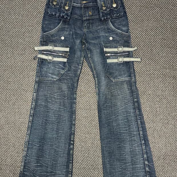 6 pockets vintage jeans 