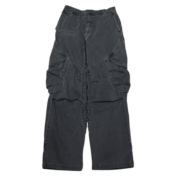 이그노타 5 워시드 카고팬츠 바지 차콜 M