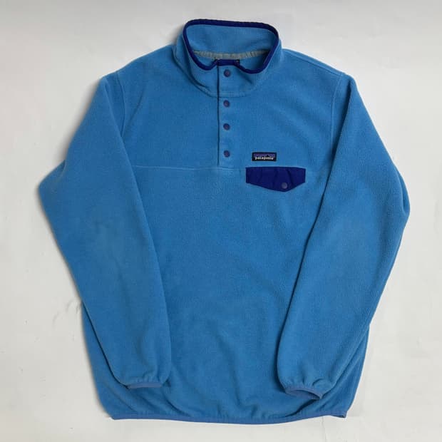 빈티지 파타고니아 신칠라스냅티 블루 우먼즈XL