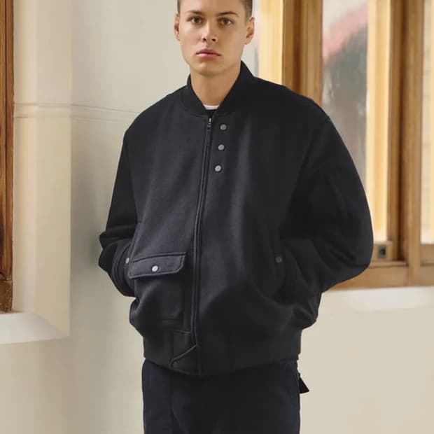 유니클로 엔지니어드 가먼츠 블루종 네이비 XXL