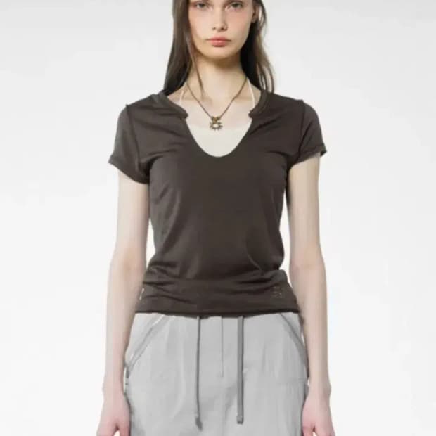 스컬프터 Vintage Symbol Logo Tee Mocha M