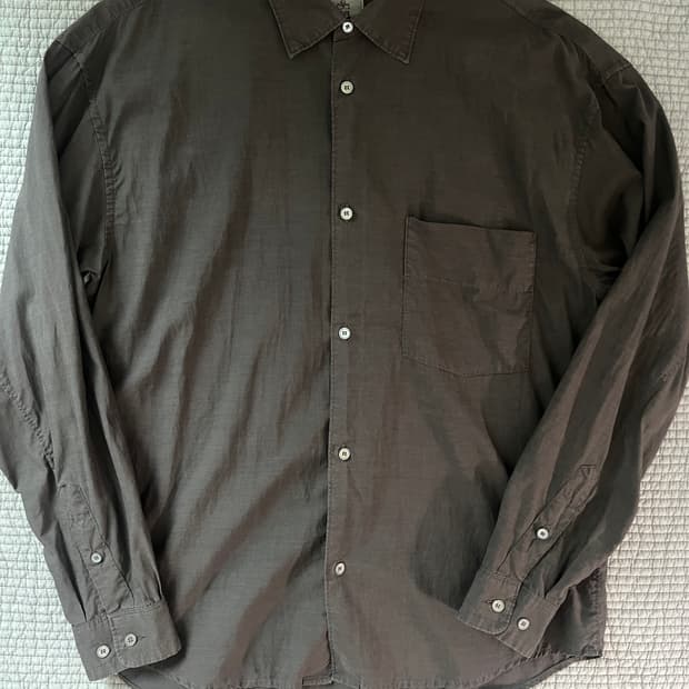 [2] 폴리테루 텐코 셔츠 딥차콜
