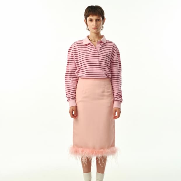 문선 스트라이프 카라티