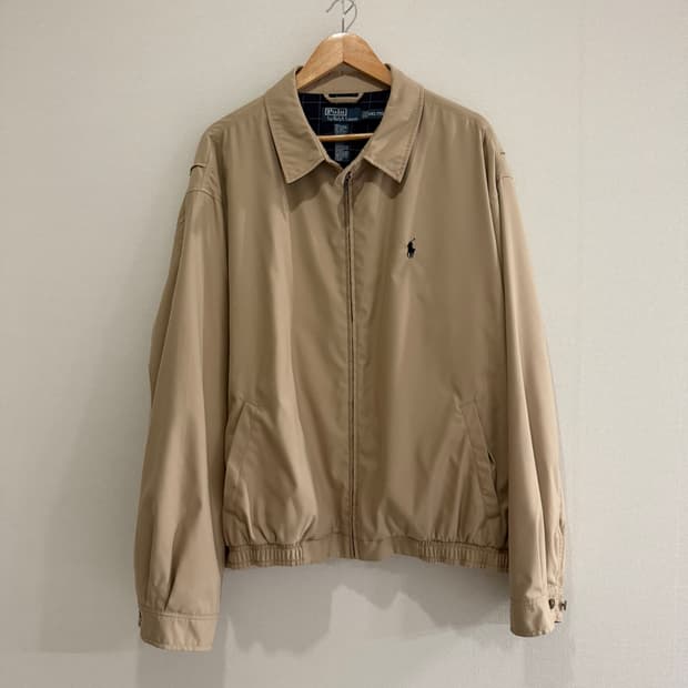 [XXL]폴로 스윙탑 자켓 베이지