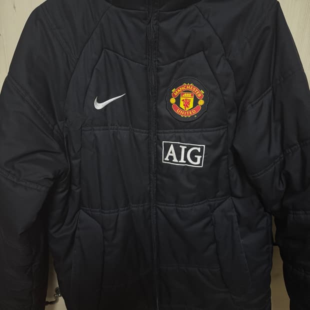 나이키 맨유 패딩 점퍼 