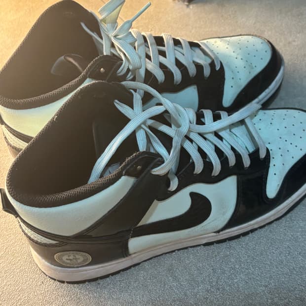 나이키 덩크하이 베얼리 그린 265