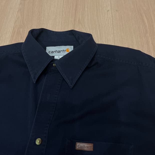 칼하트 Carhartt 네이비 셔츠 (L)