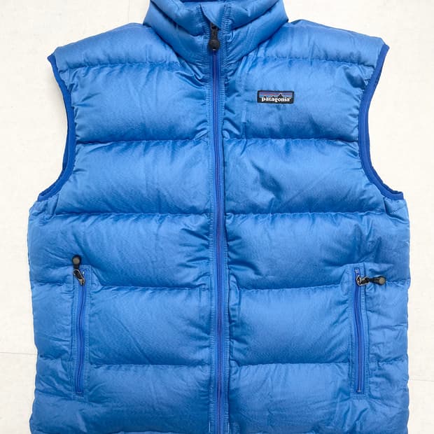 [M] 파타고니아 빈티지 패커블 구스다운 베스트 블루