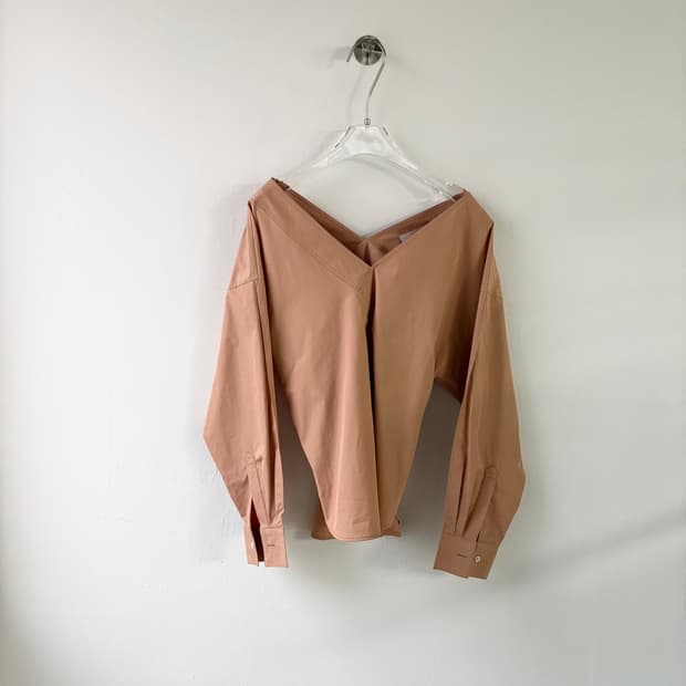 렉토 타이 백 쉬어 드레스 