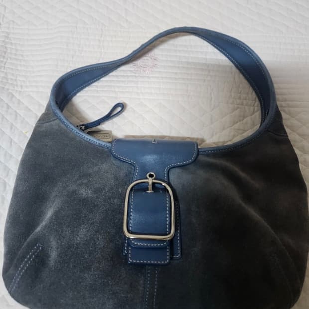 코치 스웨이드 호보백 / 코치숄더백 / 코치가방