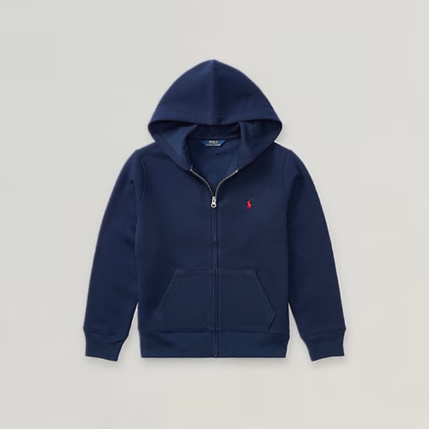 폴로 후드집업 네이비 보이즈xl정품 새상품