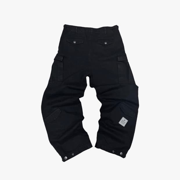 2)아오이로 히카리 스냅 M65 팬츠 블랙