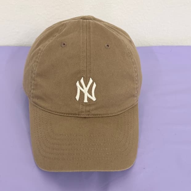 MLB 뉴욕 양키스 브라운 볼캡 os