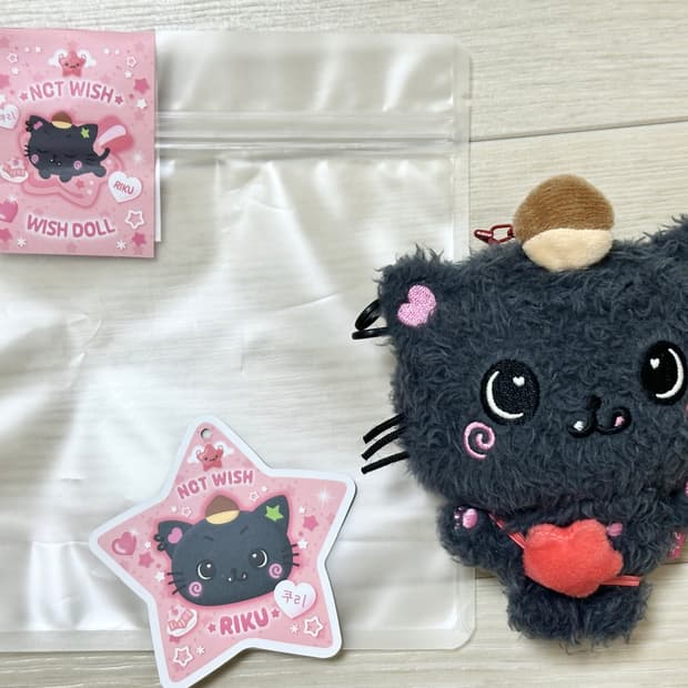 엔시티위시 리쿠 위시돌 쿠리 초판 꼬질쿠리