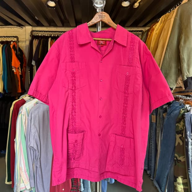 구아이아베라 쿠바 반팔 셔츠