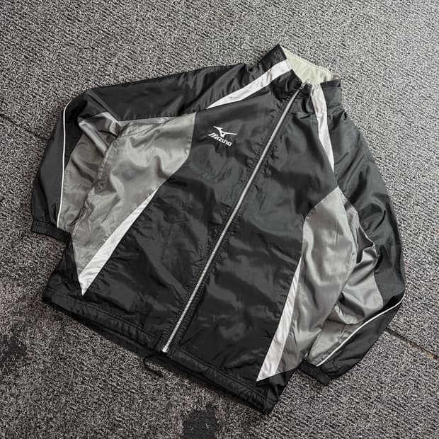 미즈노 올드스쿨 일판 윈드브레이커 바람막이 3144