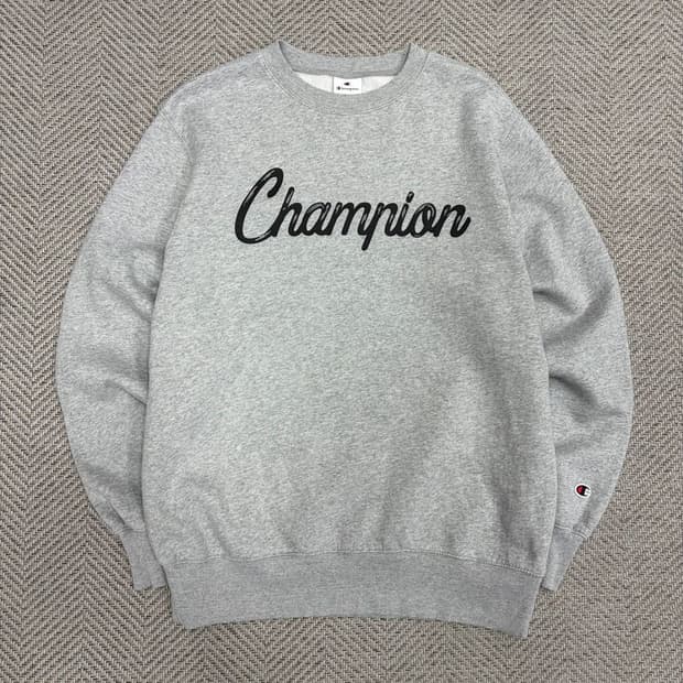 챔피온 베이직 프린팅 맨투맨 v1333