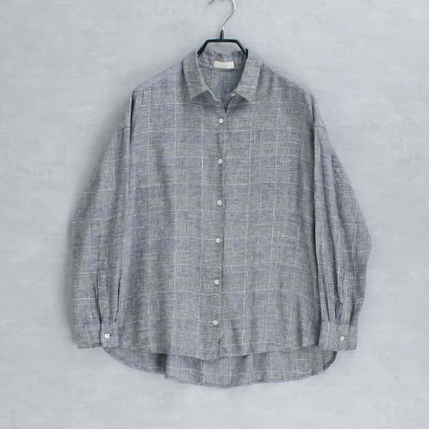earth music&ecology _ oversize shirt