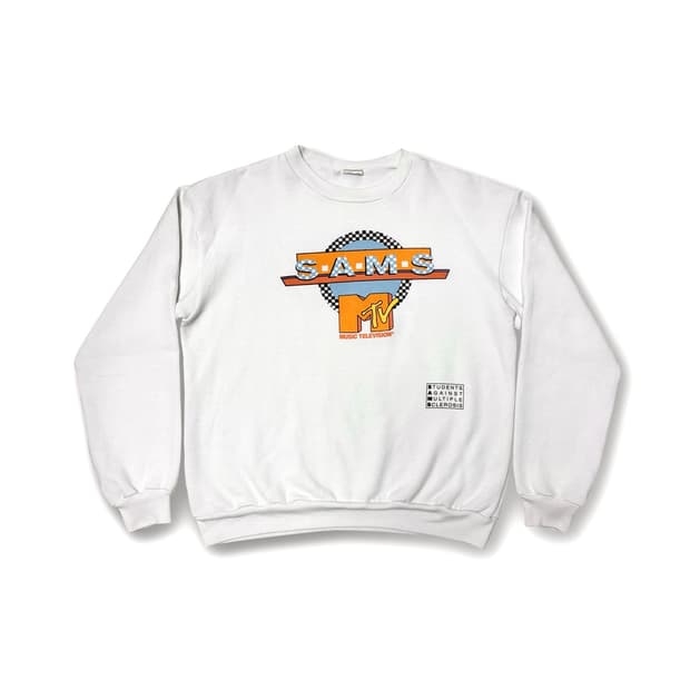 80’s MTV × SAMS × Ford 기금 행사 프로모션 스웻셔츠