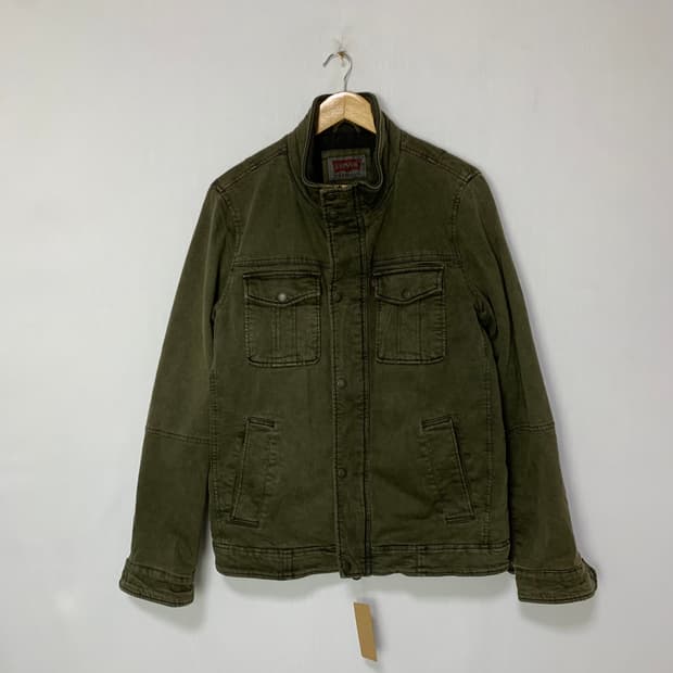 리바이스 카고 코튼자켓 y2k 빈티지 야상 면 점퍼