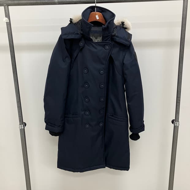 노비스 튤라 네이비 롱패딩 S