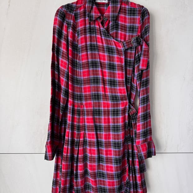 새상품 컨디션 Opening Ceremony 체크 셔츠 원피스6(55사이