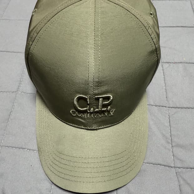 CP컴퍼니 고글 캡 카키XL