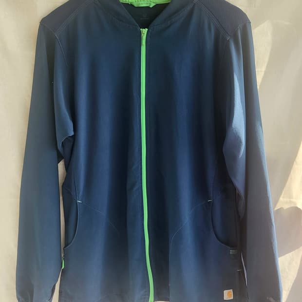 칼하트 남성용 스판 슬림 자켓 (가벼운 바람막이/셔츠형 자켓)