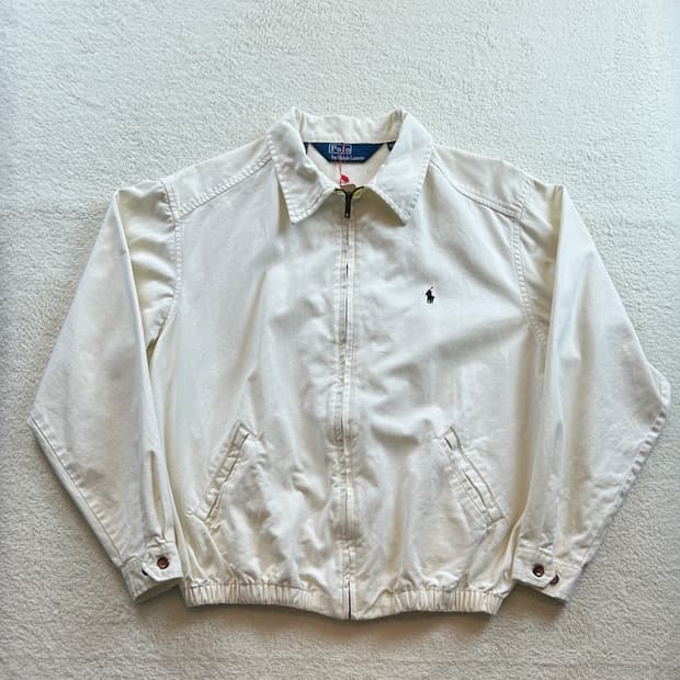 폴로 블루종 자켓