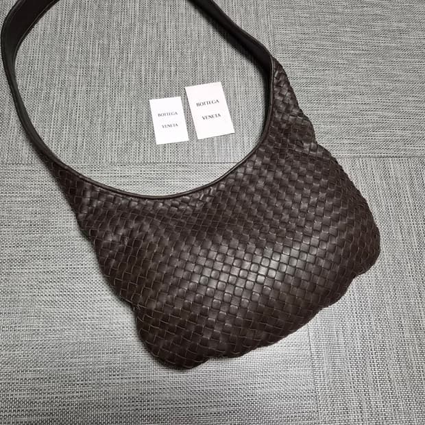 보테가베네타 베네토 호보백 메신저백 크로스백 폰단트 다크브라운