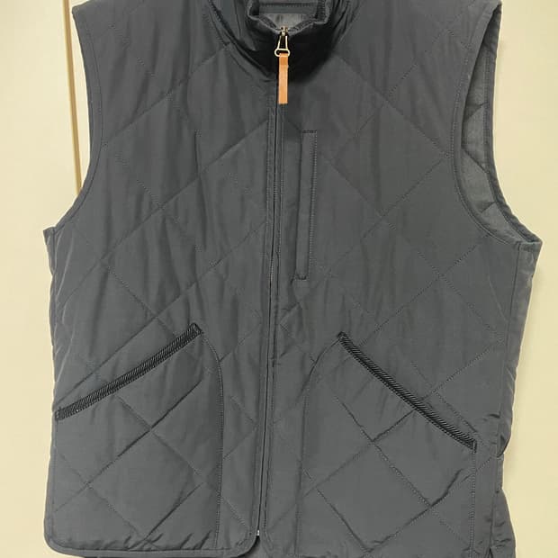 J.CREW Sussex 남성 퀼팅 조끼 M