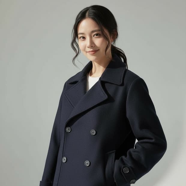 마리떼 프랑소와 저버 더블 버튼 코트 자켓 M