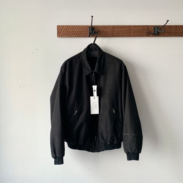 26ss Vintage Cotton Silk Moleskin Jacket