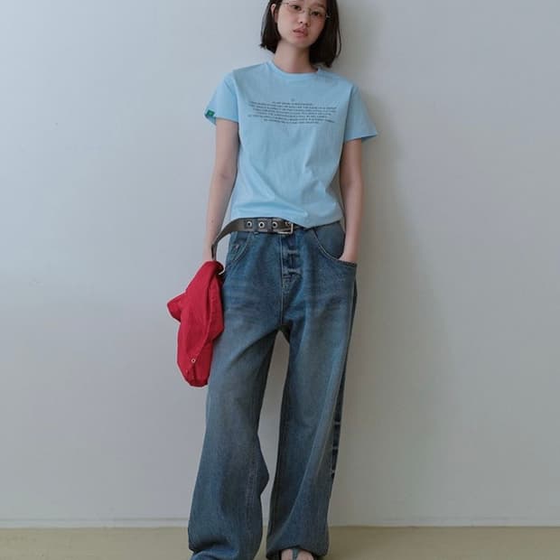 (새상품) 노컨텐츠 데님 팬츠 청바지 S