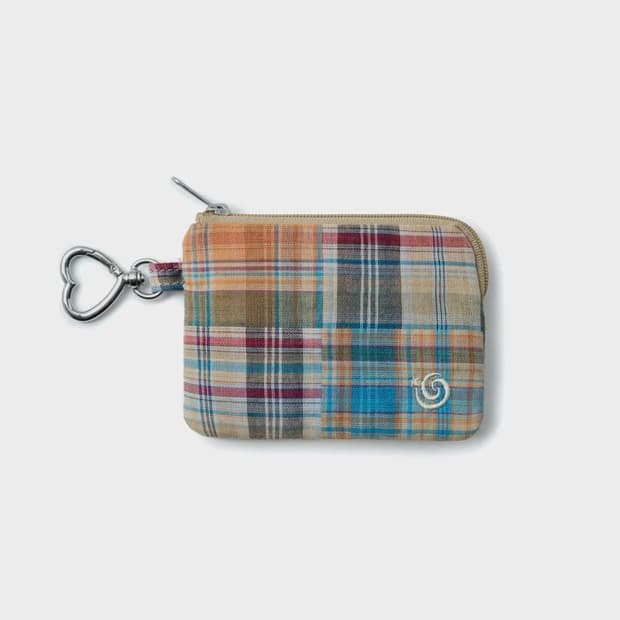 에이이에이이 aeae 체크 카드 포켓 (새상품)