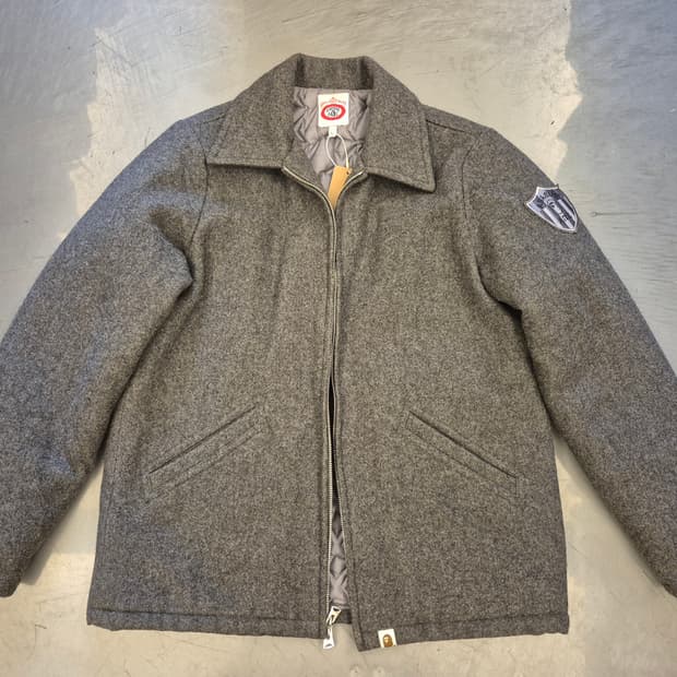 00s BAPE GORILLA 울 자켓