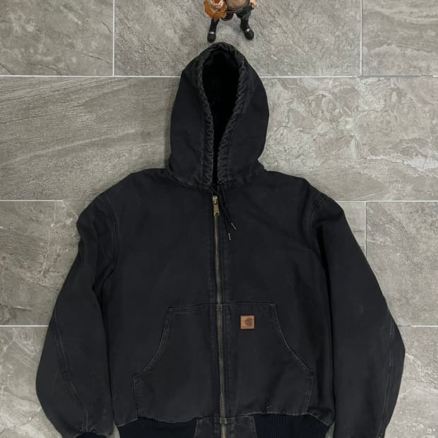 (L) 칼하트 후드 덕 액티브 자켓 J130 BLK 블랙