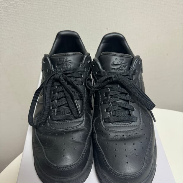 에어포스1 07 프레쉬 블랙 265