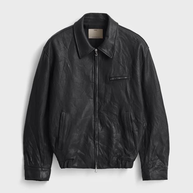 포터리 고트 레더 자켓 3