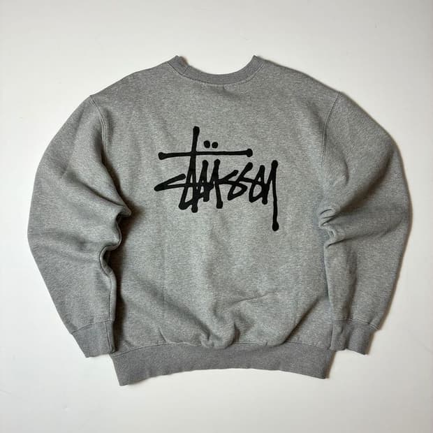 스투시 베이직 크루넥 스톤 맨투맨 PN9164