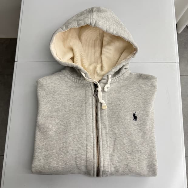폴로 후드집업 