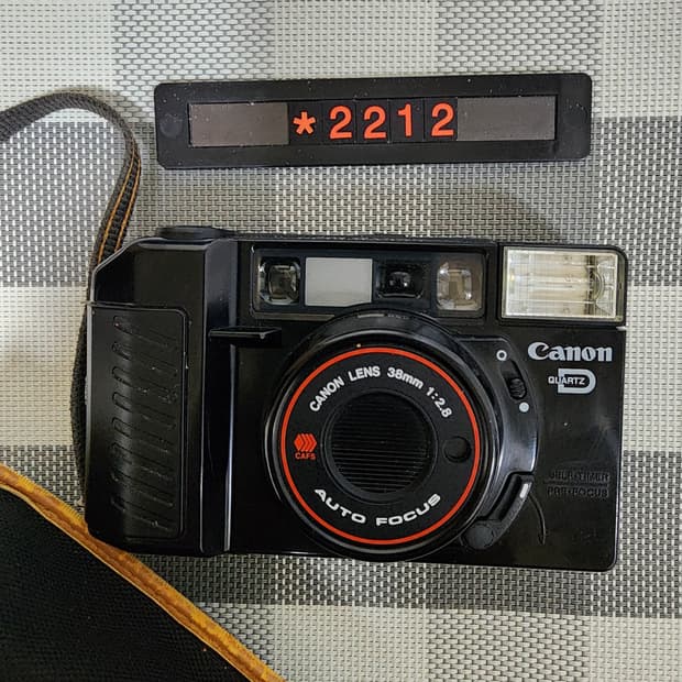 캐논 AF 35M 2 필름카메라 오토보이 2 동일모델 파우치포함