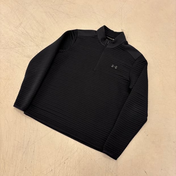 언더아머 기능성 스몰로고 쿼터 집업