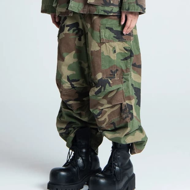 [3] NOD 노드 카모 카고 팬츠 새상품