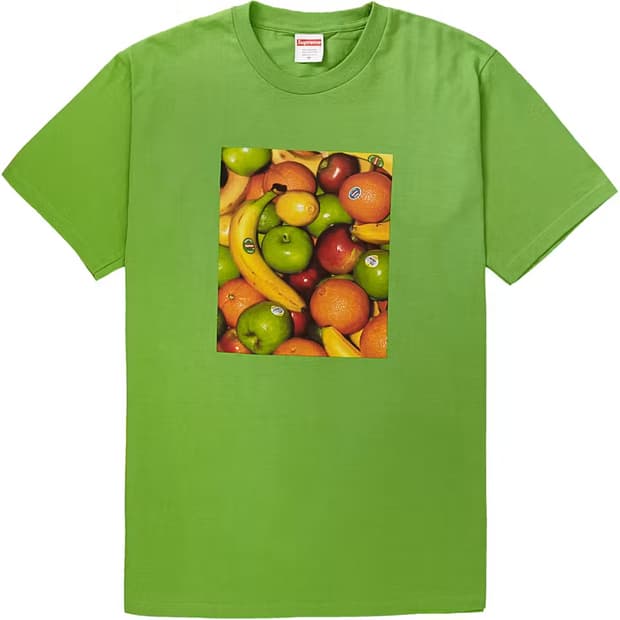 Supreme Fruits t-shirt 과일 반팔티