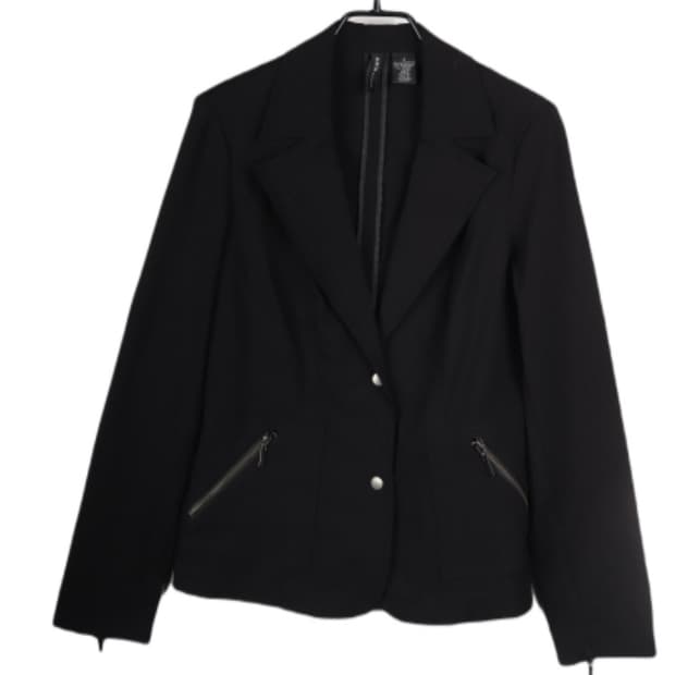 빈티지 지퍼 블레이저