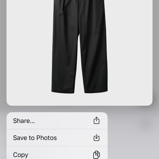 러프사이드 Officer pants Ash Black