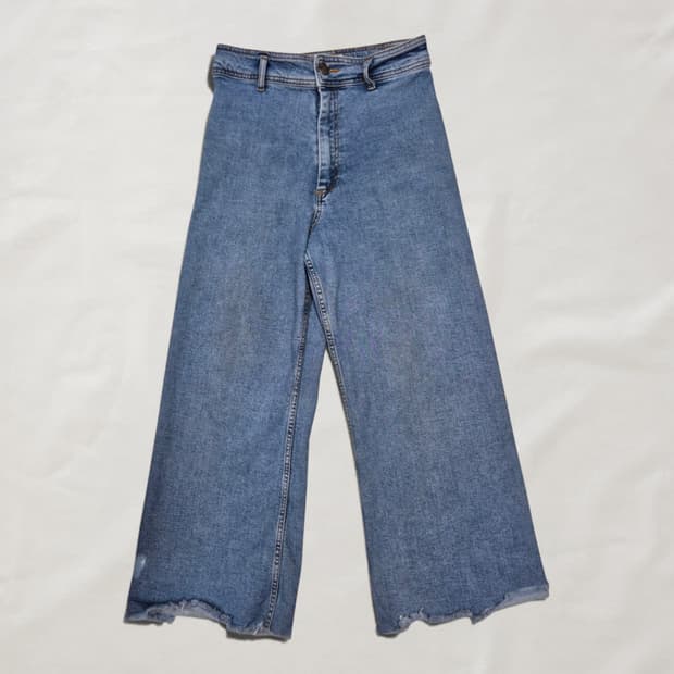 자라 와이드 팬츠 청바지 nv.45